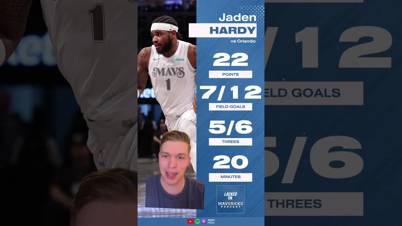 Jaden Hardy just saved the Dallas Mavericks season?!?! Anthony Davis returns and the Mavs win