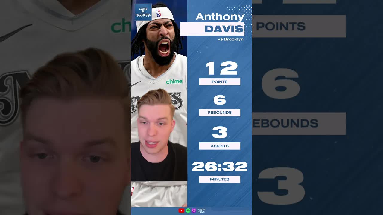 Anthony Davis returns for the Dallas Mavericks, why is he back for the Mavs now? #Mavs #Mavericks