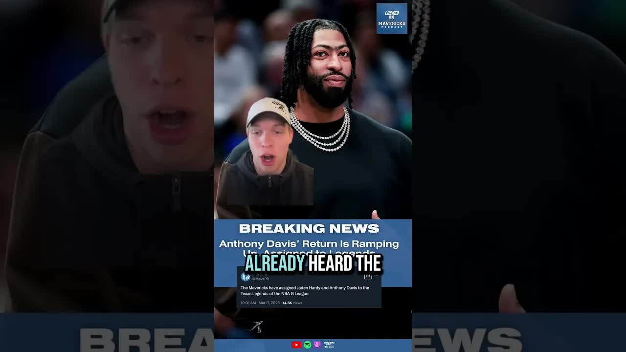 Anthony Davis is Ramping up his Return to the Dallas Mavericks this season #mavs #mavericks