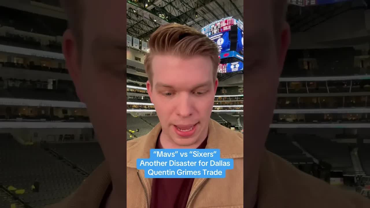 Dallas Mavericks Another DISASTER vs 76ers & Quentin Grimes Trade  #mavs #nba
