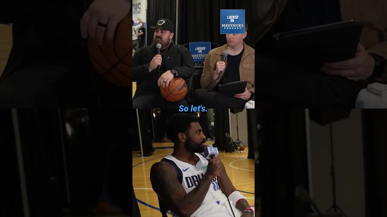 Kyrie Irving Explains Why this Year's Dallas Mavericks Are DIFFERENT Than Last Year #kyrieirving