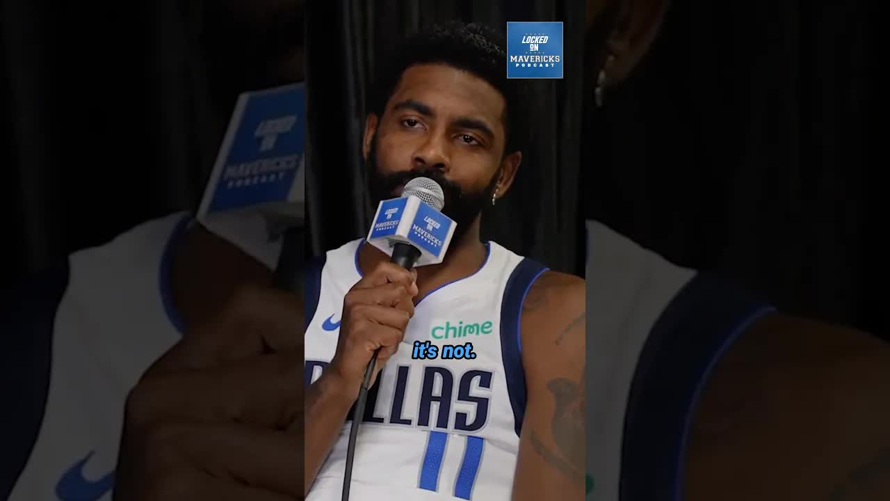 Kyrie Irving explains why he struggled in the NBA Finals vs the Boston Celtics #mavs #mavericks #nba