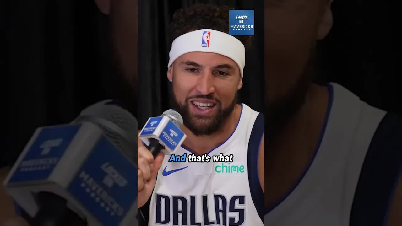 Klay Thompson on Why he Chose the Dallas Mavericks #mavs #dallasmavs #mavericks
