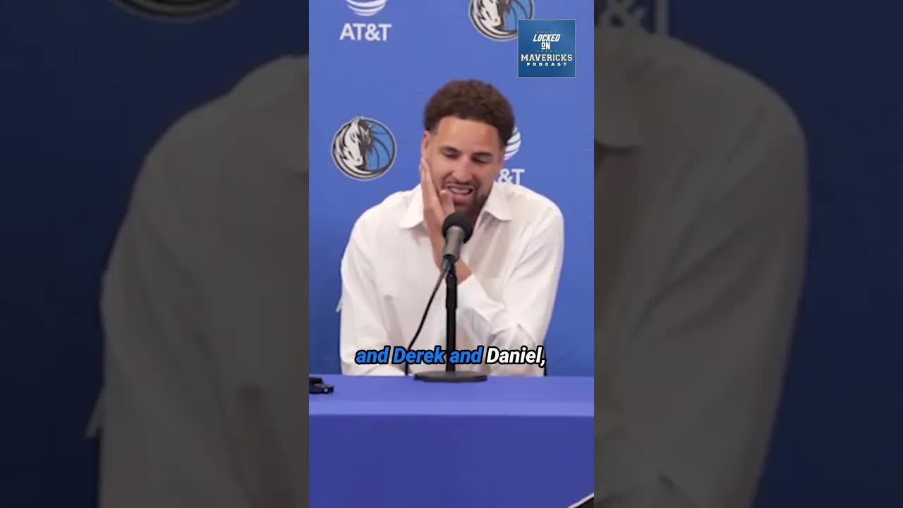 Klay Thompson saw a clear fit with the Dallas Mavericks stars and bigs