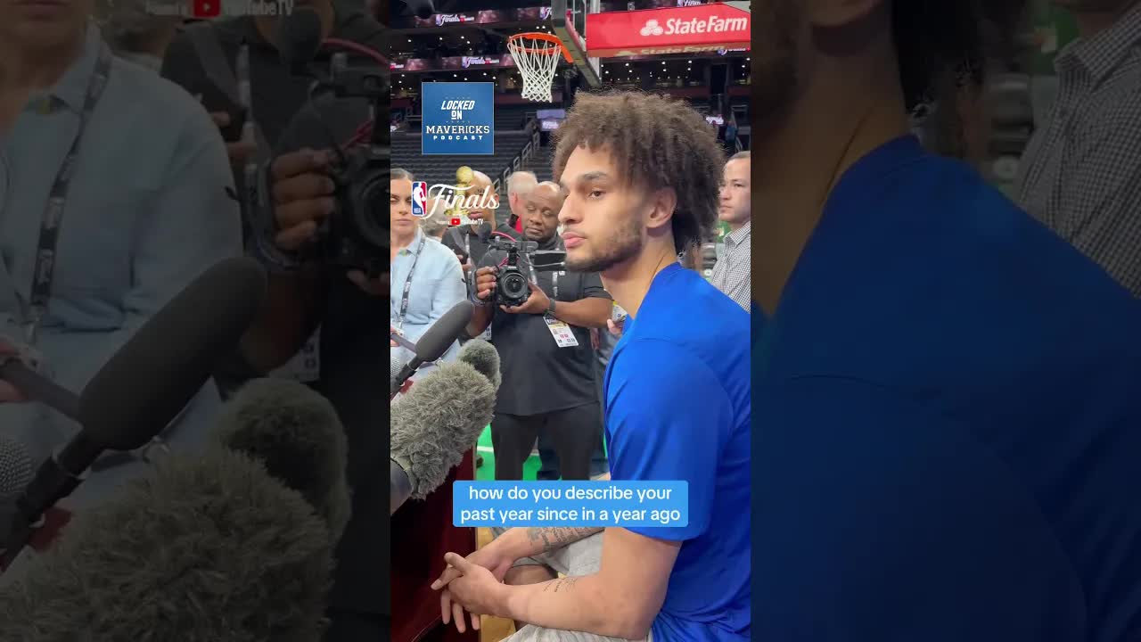 Dereck Lively II says the Dallas Mavericks aren’t treating the NBA FINALS like any other Game