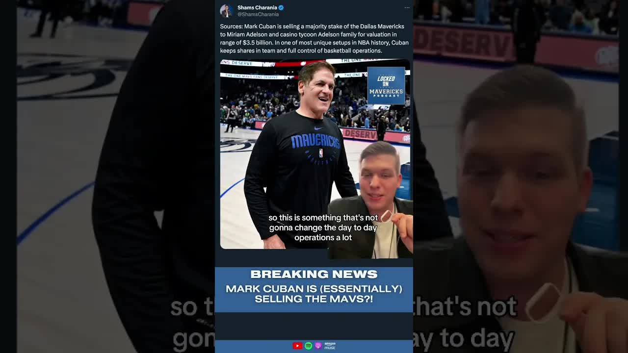 Mark Cuban is Selling the Dallas Mavericks?!? #mavs #dallasmavericks #markcuban