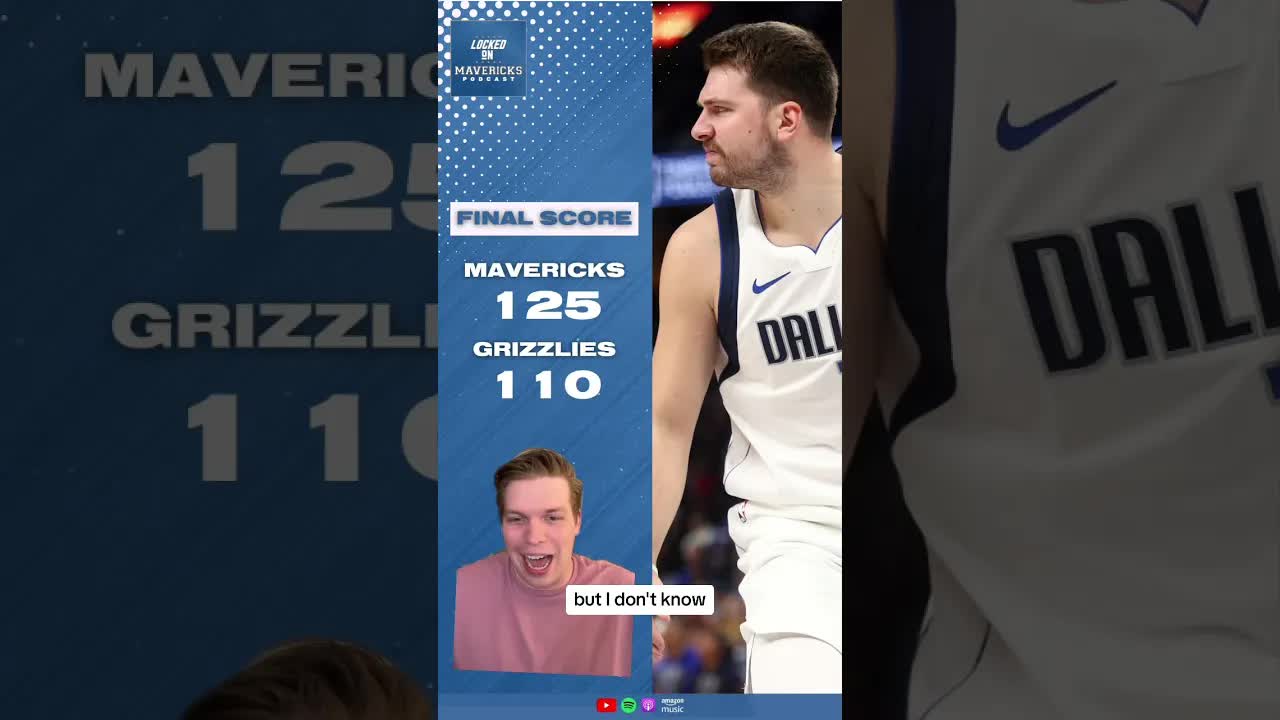 Luka Doncic, Dallas Mavericks vs Memphis Grizzlies, Derrick Jones Jr Breakout Game #mavs #LukaDoncic