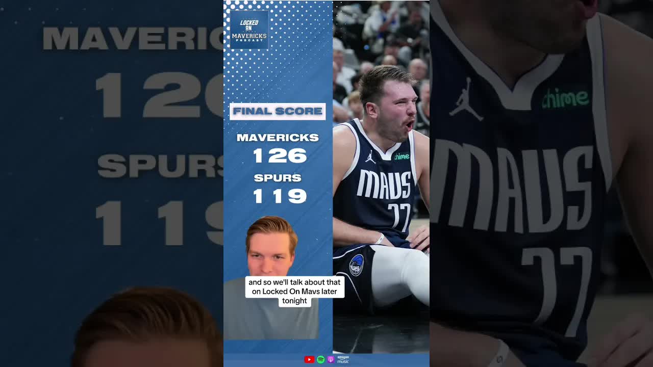 Luka Doncic, Dereck Lively II & Dallas Mavericks Spoil Victor Wembanyama's Debut | #Mavs #dallas