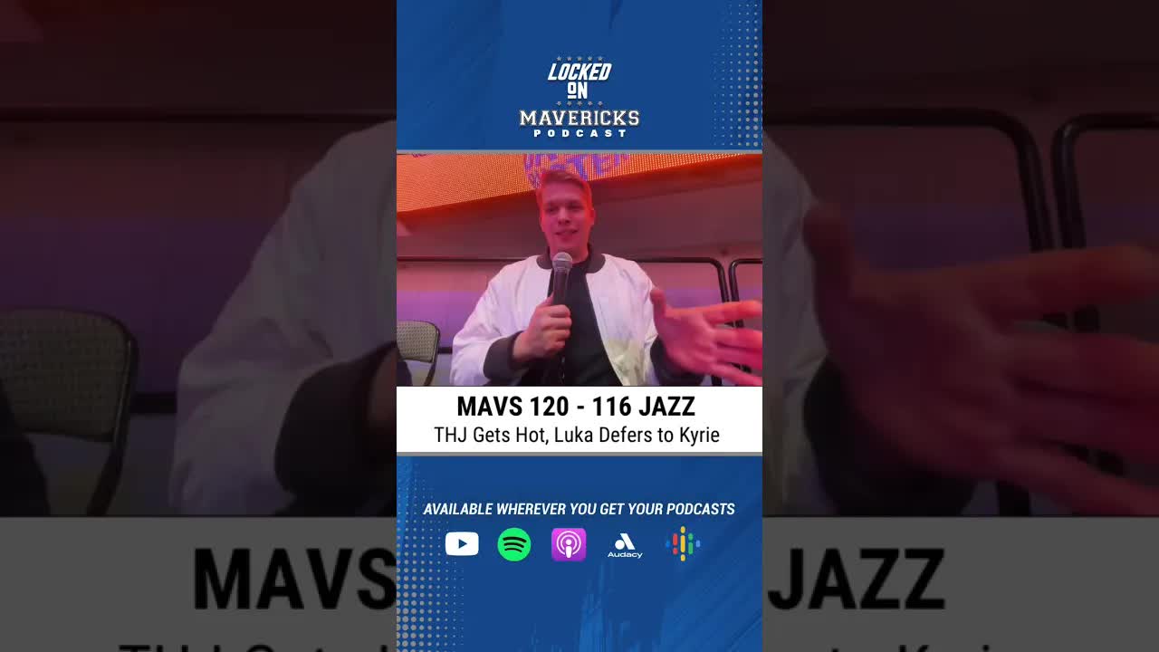 Luka Doncic Defers to Kyrie Irving late in Dallas Mavericks vs Utah Jazz, Tim Hardaway Jr Gets Hot