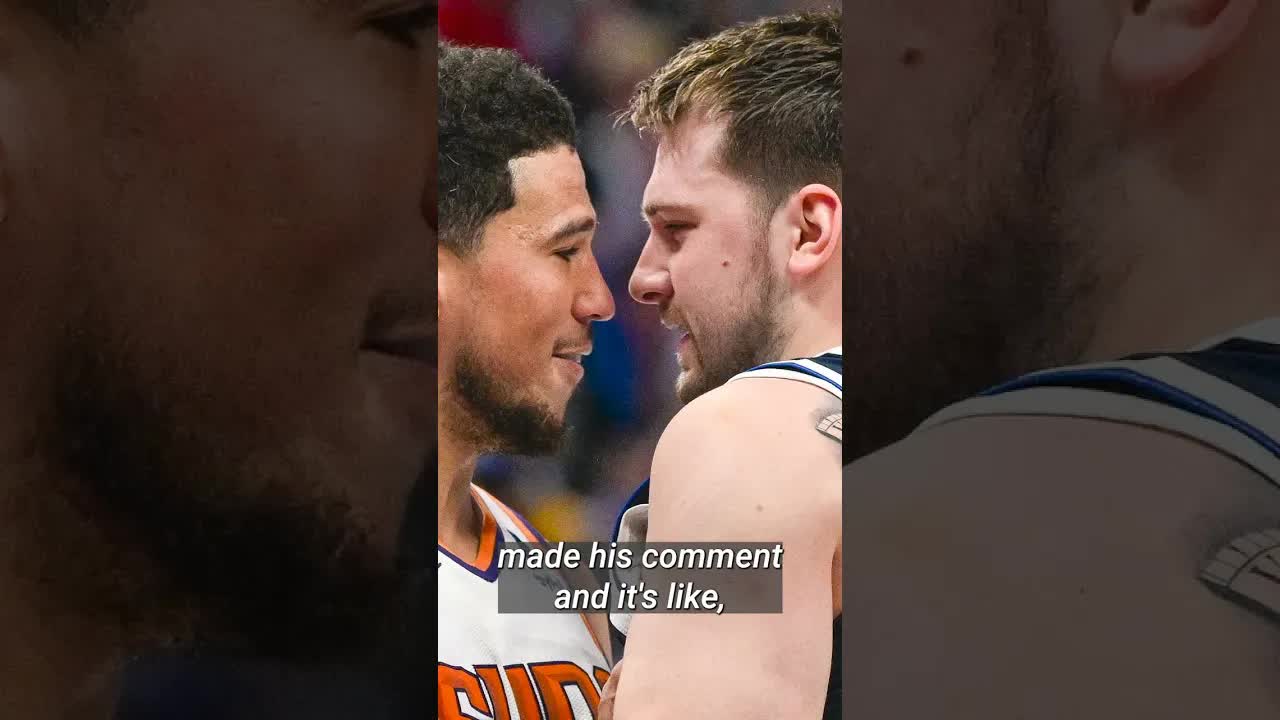 Dallas Mavericks vs Phoenix Suns the Best Rivalry in the NBA? Luka Doncic vs Devin Booker #shorts