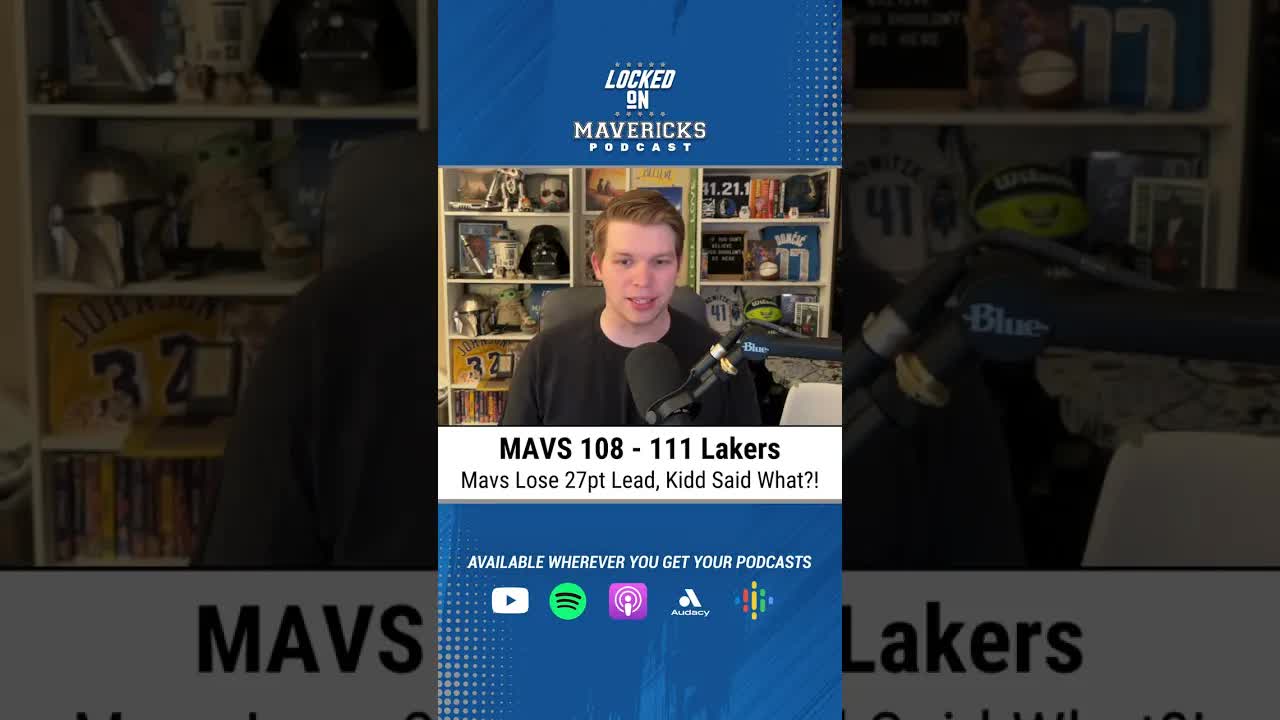 Dallas Mavericks Collapse vs Los Angeles Lakers, Jason Kidd Says He's Just Watching
