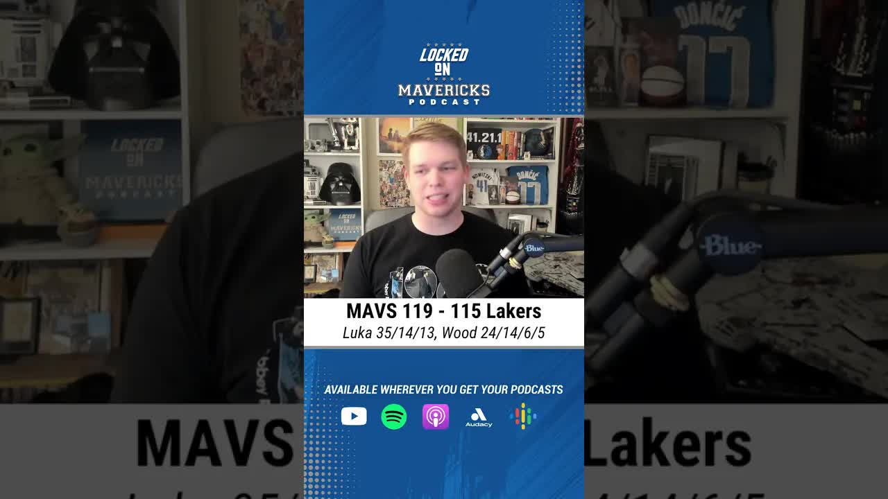 Luka Doncic Triple Double, Christian Wood Great in Dallas Mavericks vs Los Angeles Lakers Double OT