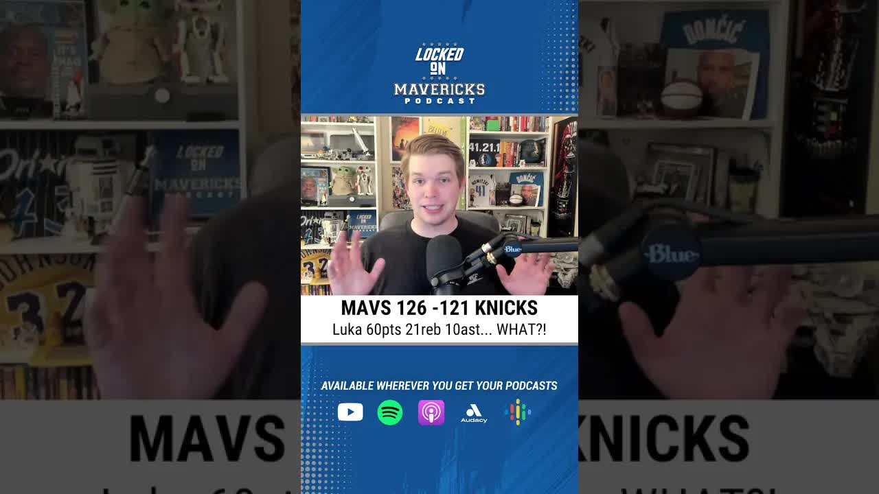 Luka Doncic 60 Points, 21 Rebounds, 10 Assists, Historic Game Dallas Mavericks vs New York Knicks