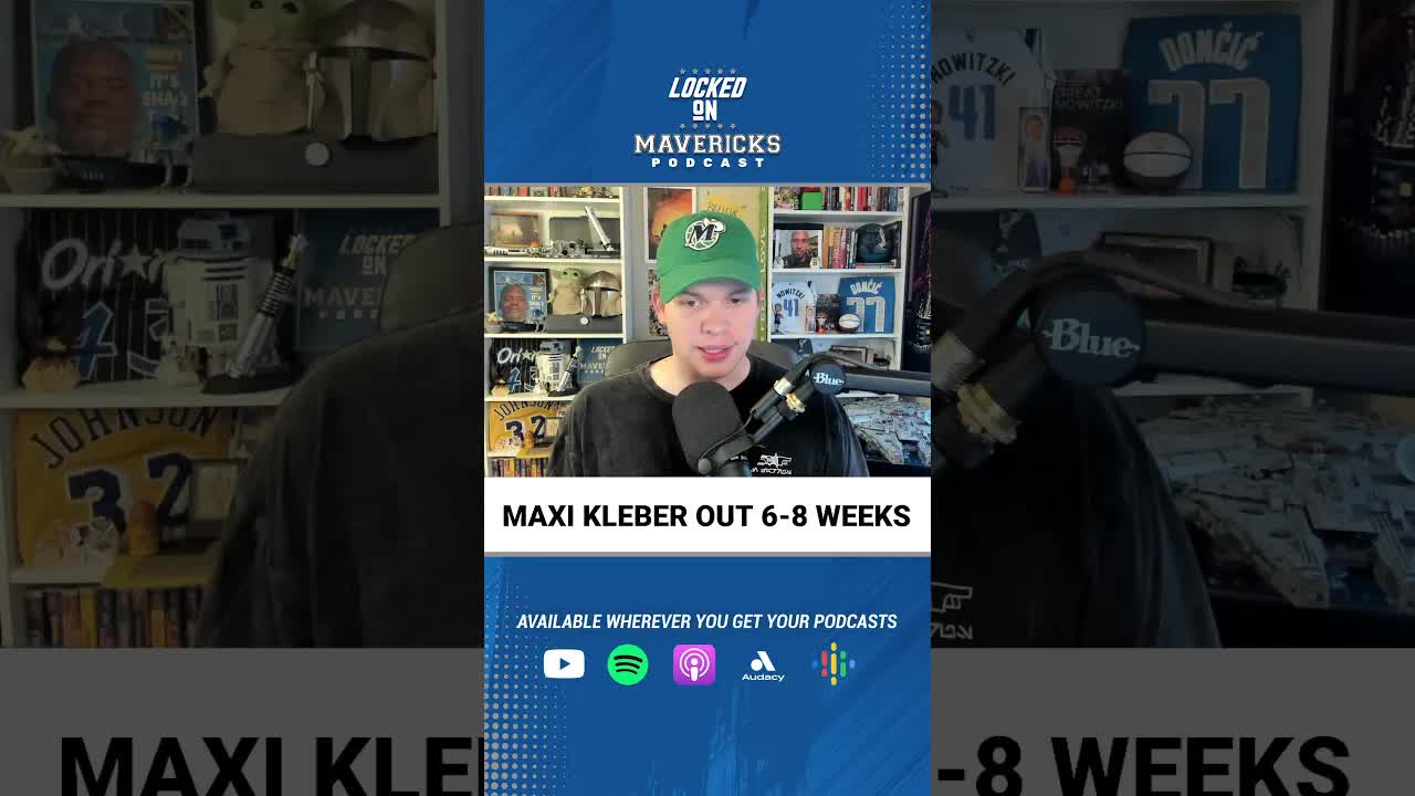 Dallas Mavericks Big Maxi Kleber OUT 6-8 Weeks, What's Next? #mavs #dallasmavericks #dallasmavs