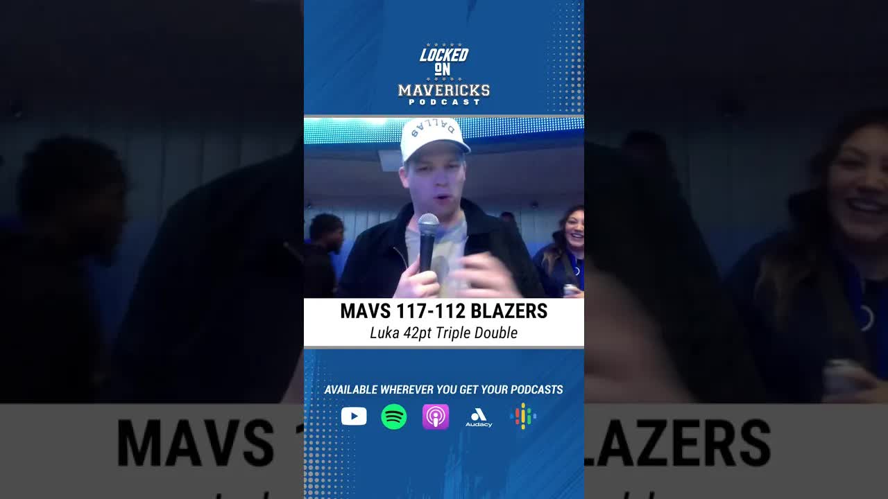 Luka Doncic 42-Point Triple Double in Dallas Mavericks Win vs Portland Trail Blazer, Damian Lillard