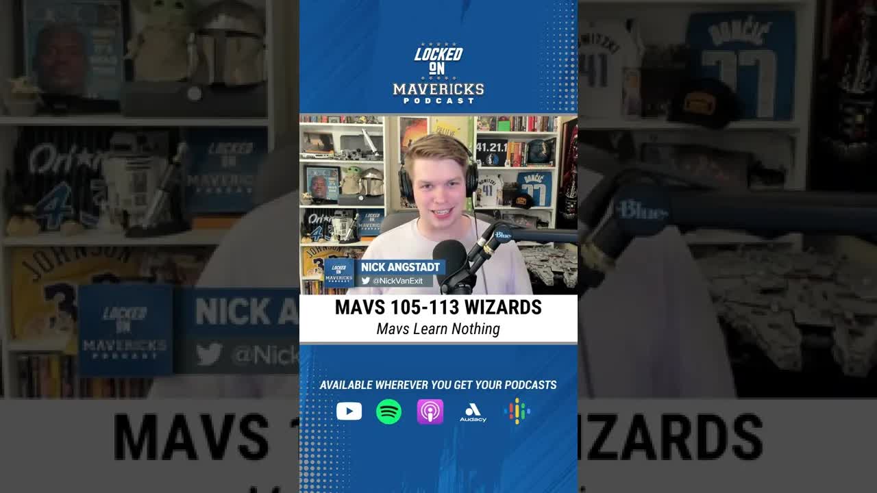 Dallas Mavericks Lose AGAIN to Washington Wizards, Deja Vu is real, Luka Doncic Struggles