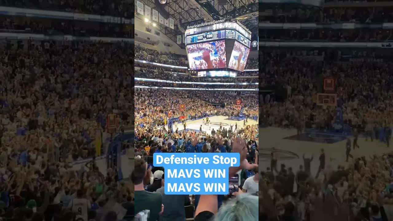 Dallas Mavericks get clutch Defensive Stop vs Utah Jazz for Win #Shorts #Mavs