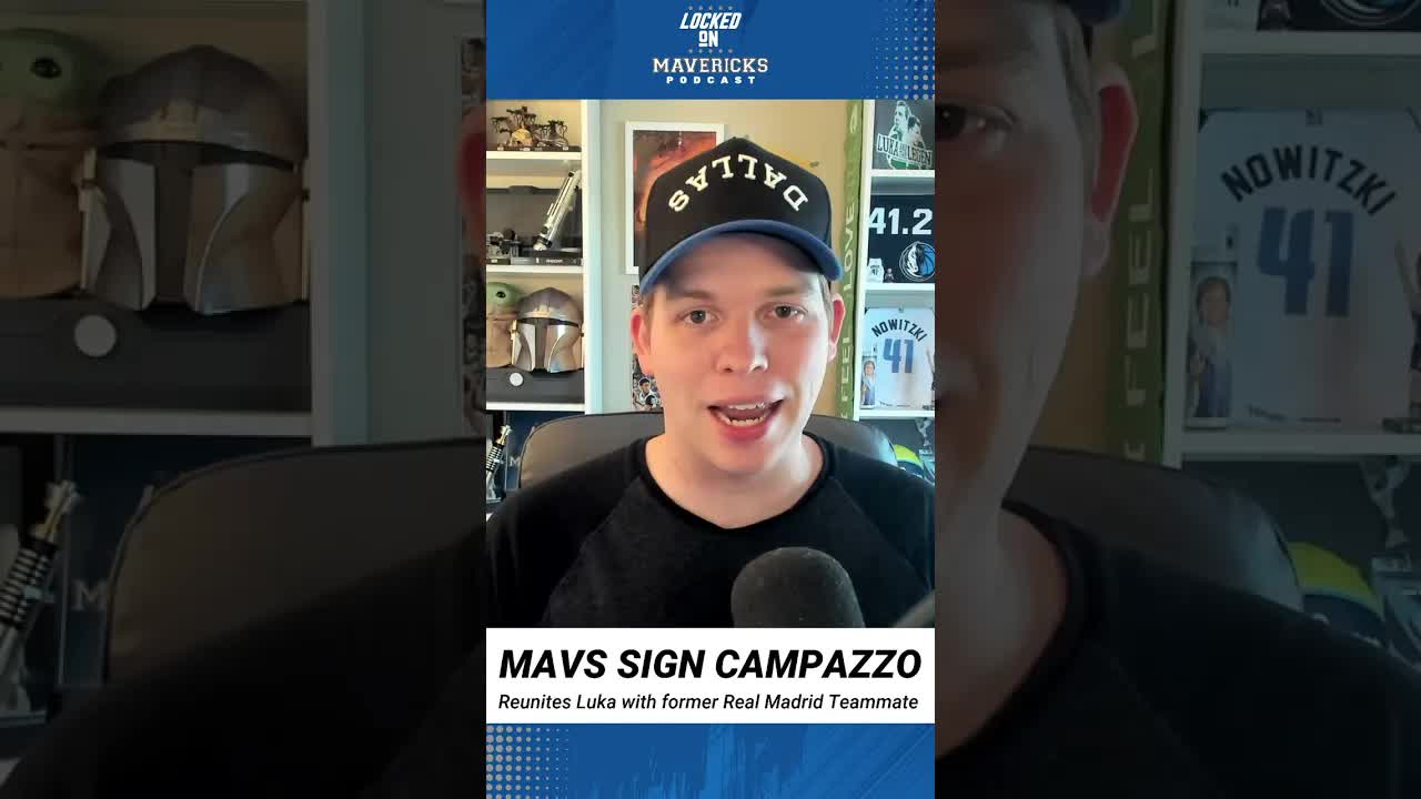 Dallas Mavericks sign Facundo Campazzo to reunite with Luka Doncic, Mavs News #shorts