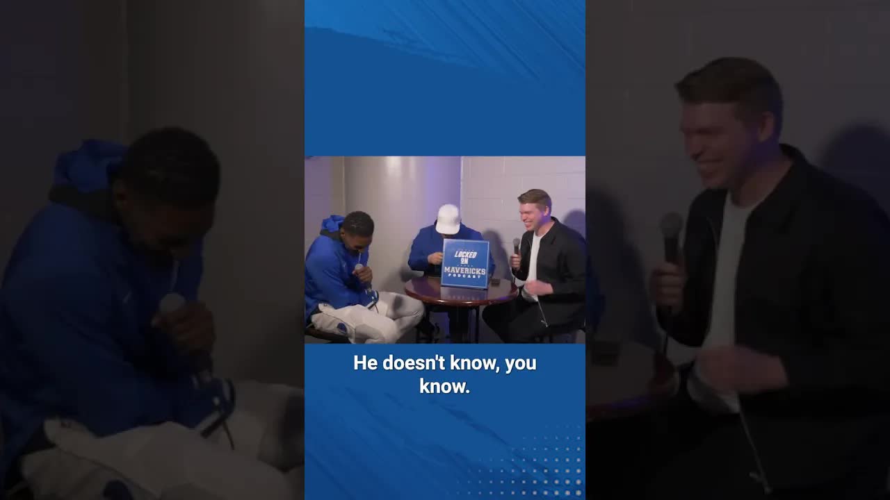 Dorian Finney-Smith Explains Bang Bros Nickname with Reggie Bullock | Dallas Mavericks #Shorts