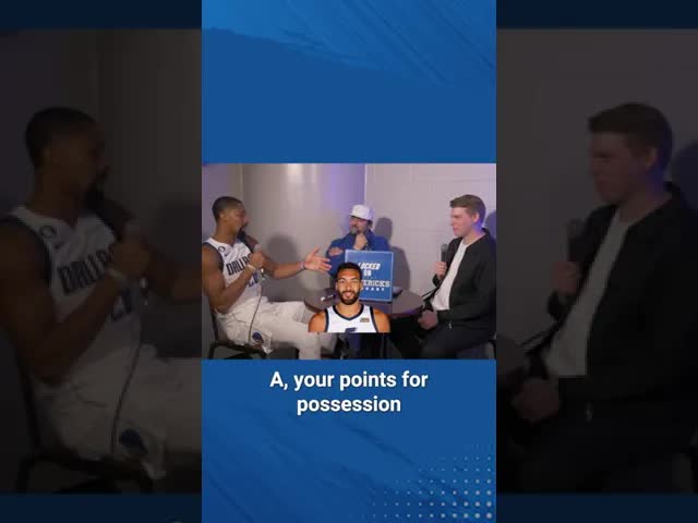 Spencer Dinwiddie Explains How Luka Doncic Looks at Matchups | Dallas Mavericks Media Day #Shorts