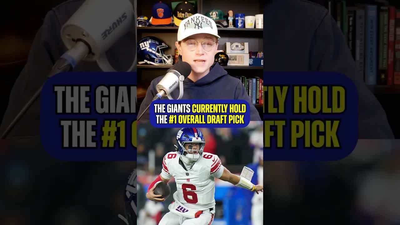 A trade back would look nice for the #Giants. #newyorkgiants #nfldraft #atozsports #nflfootball