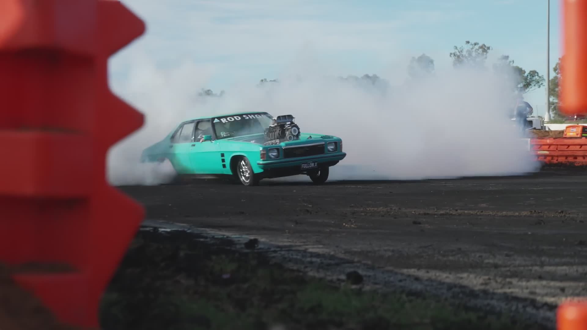 Showcasing Australian burnout superiority at American event