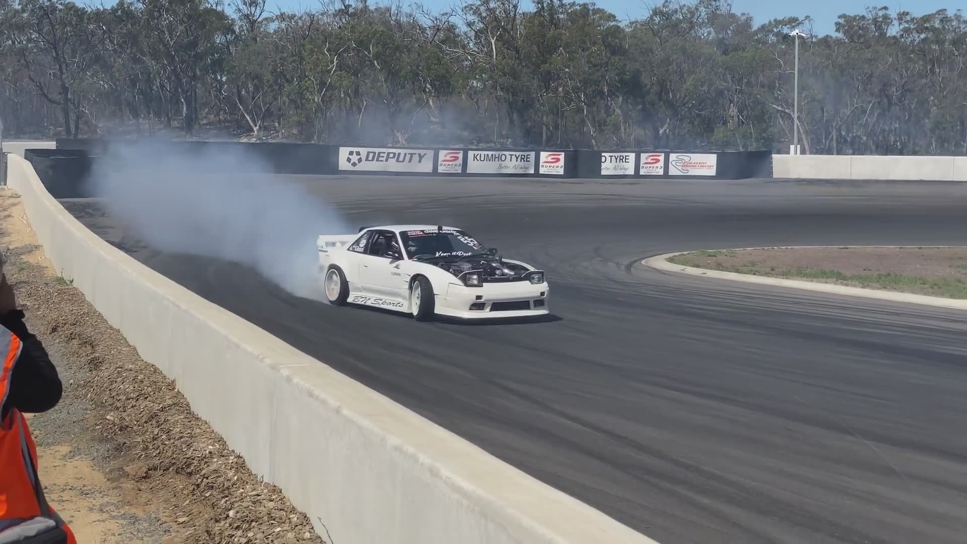 Getting behind the wheel of someone else's competition drift car