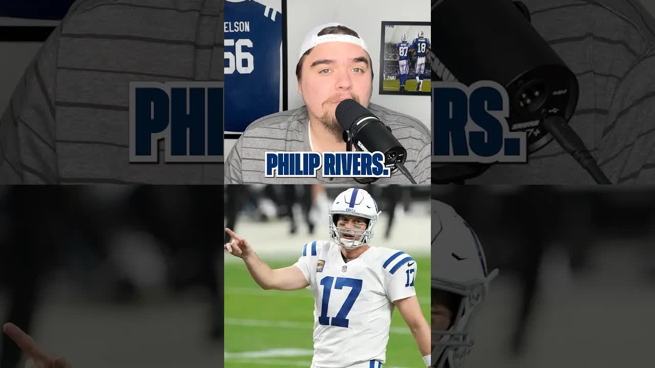 Philip Rivers is BACK with the #colts as Indianapolis tries to save their season