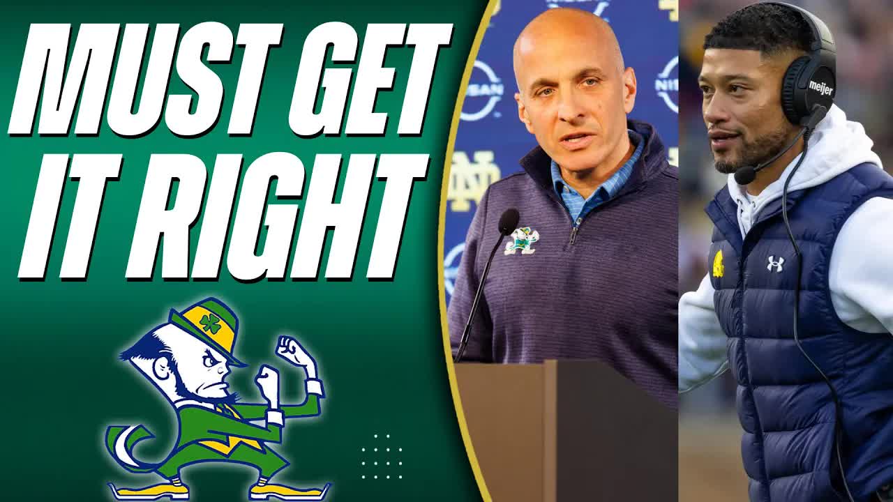 Notre Dame's Checklist For A HUGE Offseason: Marcus Freeman's Future, The ACC, And More...