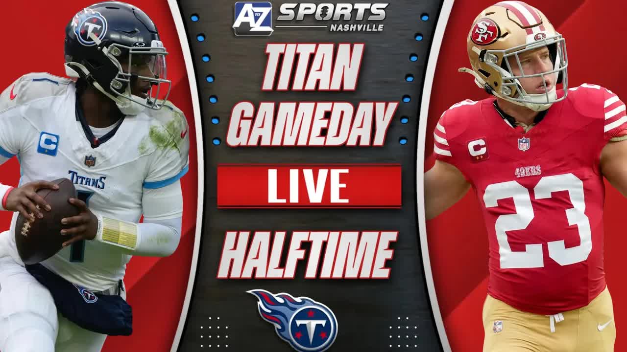 Titans-49ers Halftime: Titans hanging tough in Santa Clara as big underdogs at half