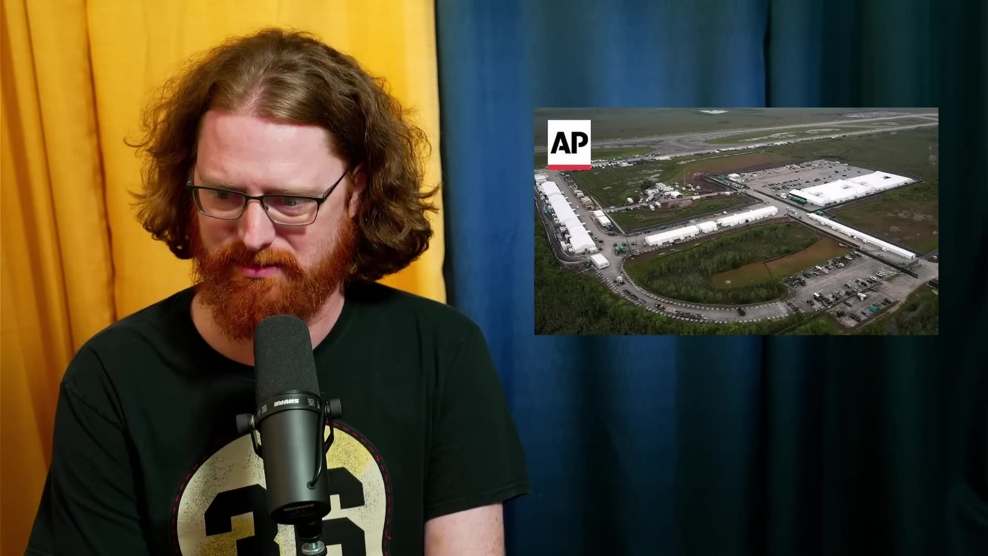 The dystopian detention center built in swampland for immigration enforcement