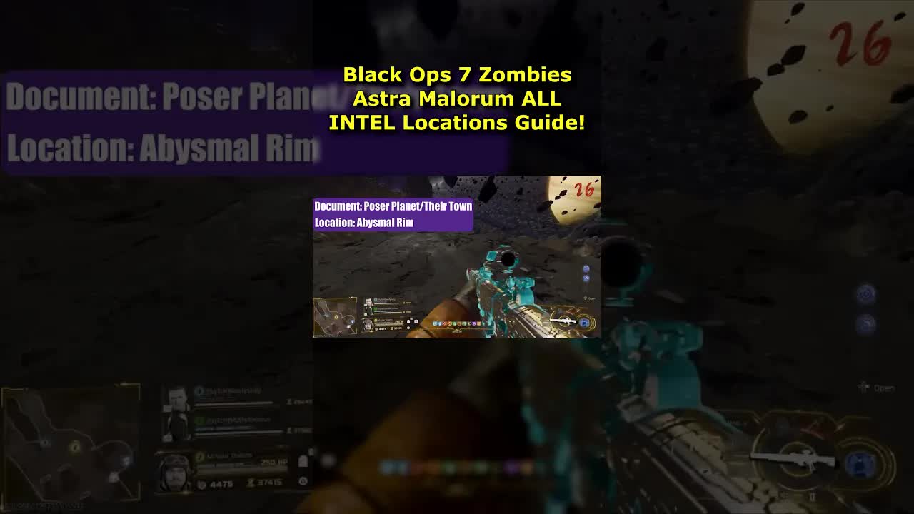 All 11 Intel Locations Guide on Astra Malorum in Black Ops 7 Zombies! Audio Logs/Artifact/Docs