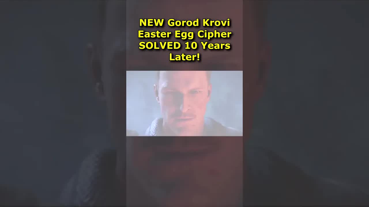 NEW Gorod Krovi Cipher SOLVED 10 Years Later! The Great War Dr Monty FIGHT (Black Ops 3 Zombies EE)