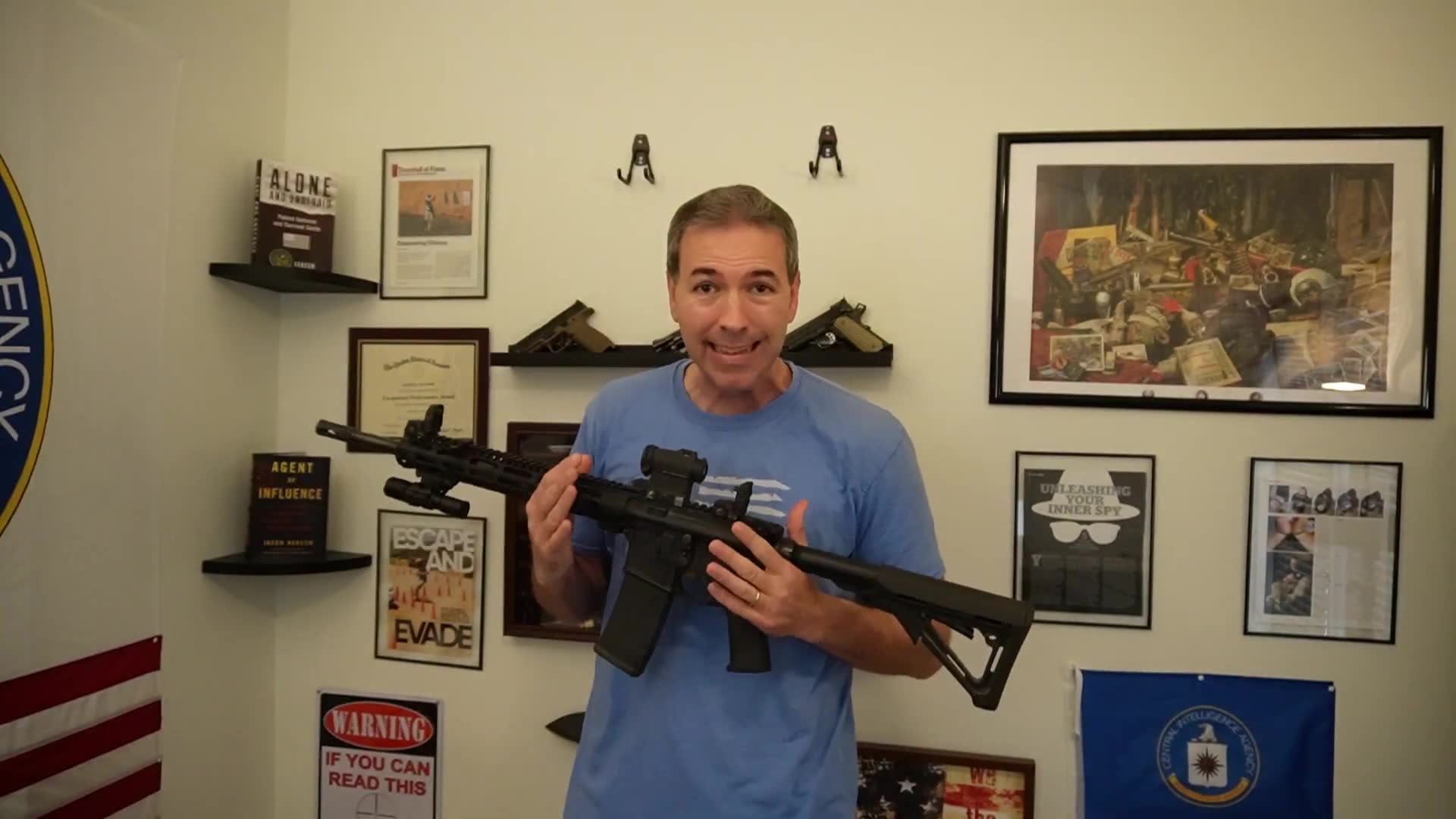 Personal firearm collection tour and explanations