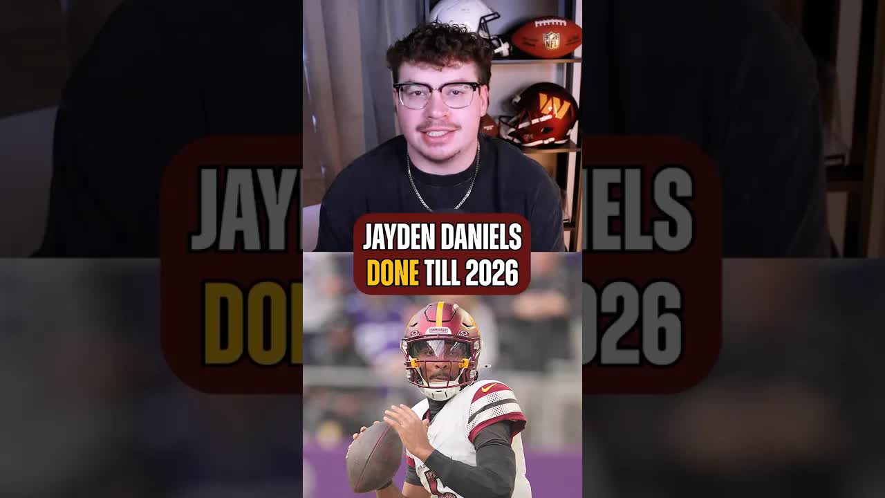 The #Commanders are prioritizing the future with this move. #washingtoncommanders #jaydendaniels