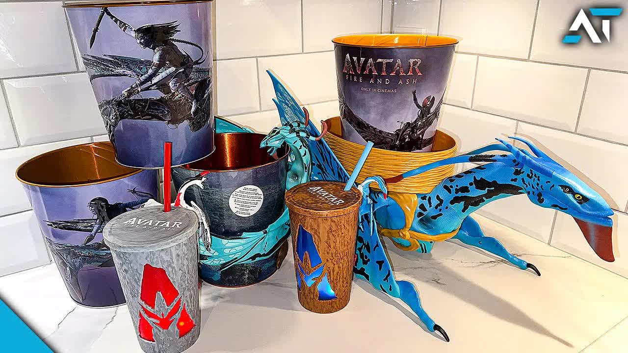 Avatar Fire and Ash | I bought EVERY Popcorn Bucket and Soda Cup I could find
