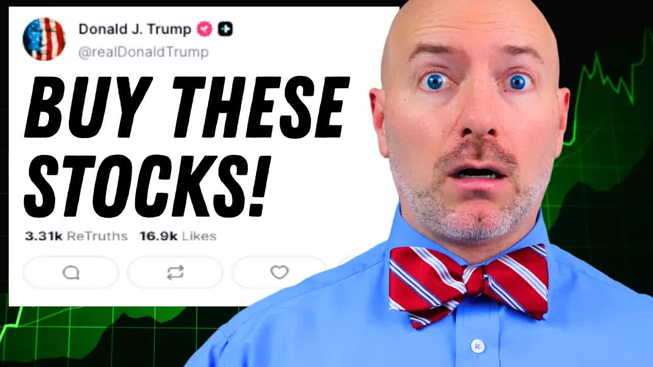 BREAKING: Trump Buying These 10 Stocks Now