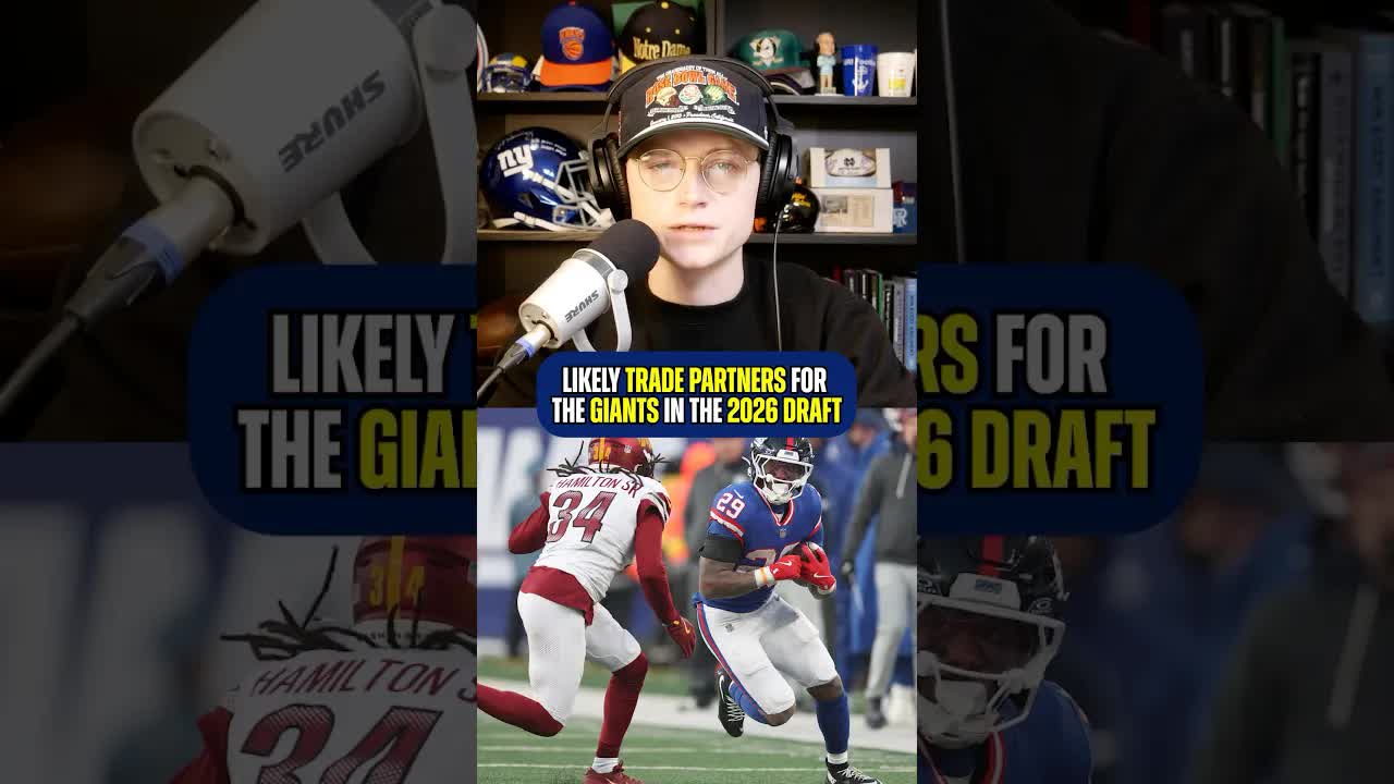 The #Giants could have many teams calling for that 1st pick. #newyorkgiants #nfldraft #atozsports