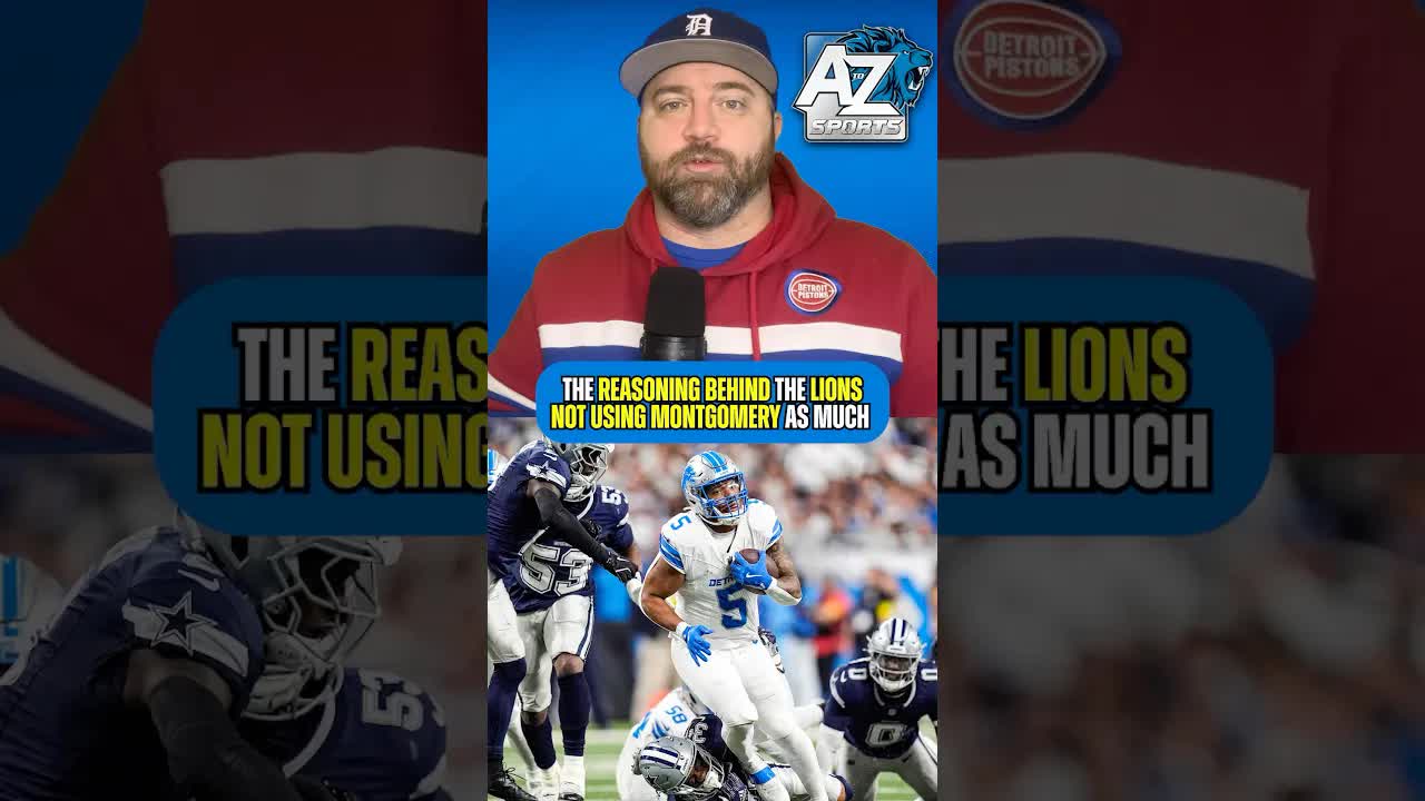 This is why #Lions RB David Montgomery is playing less this season… #detroit #onepride