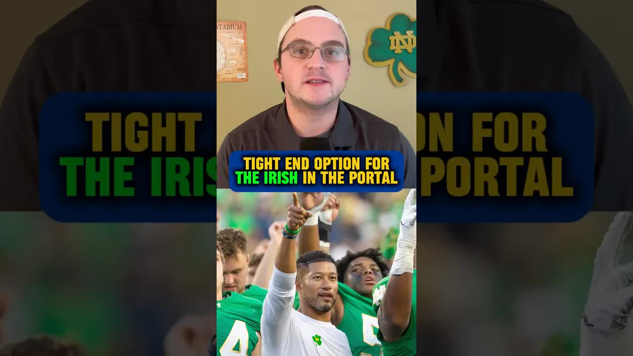 Foley could give the #Irish much needed depth at a KEY position ☘️ #NotreDame #football #cfb #shorts
