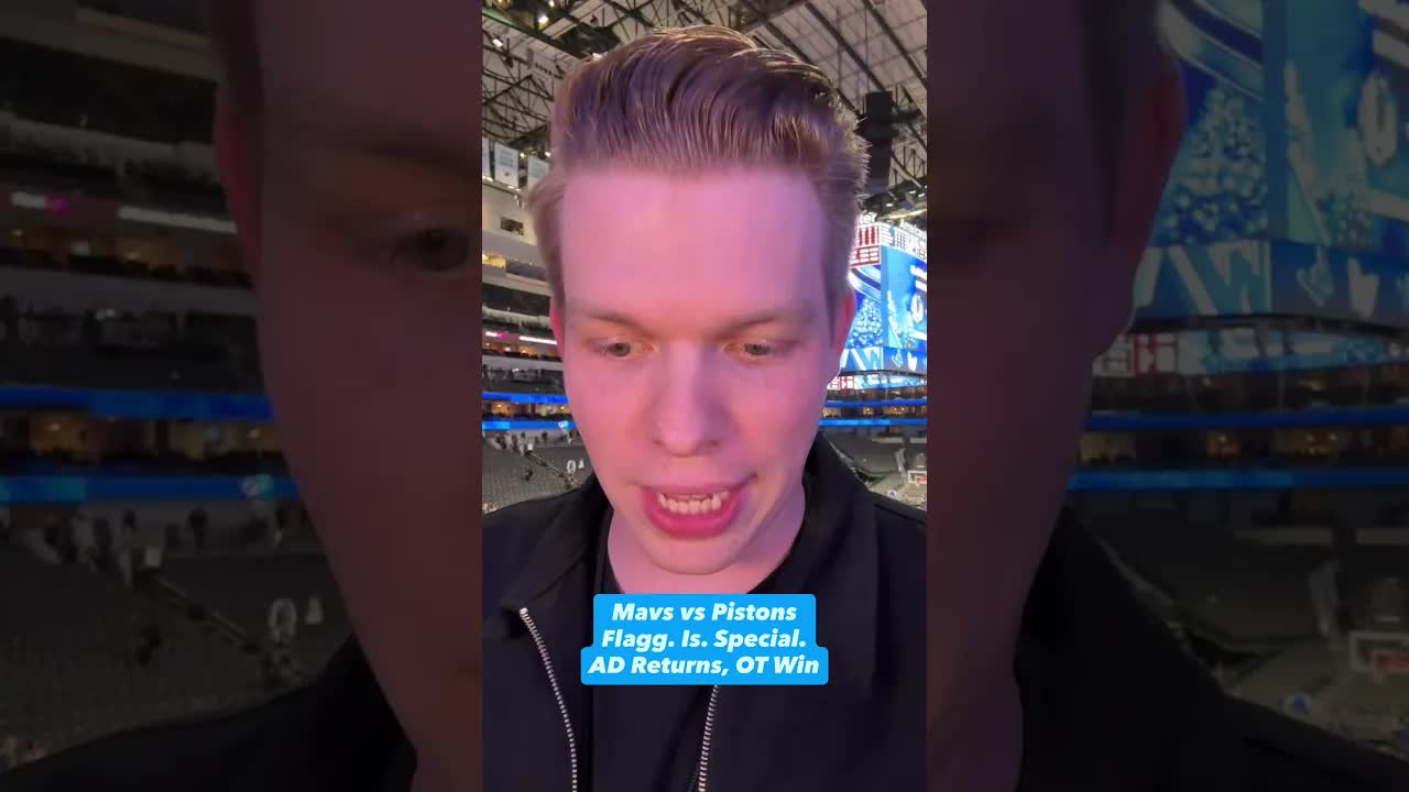 Cooper Flagg is SPECIAL, Dallas Mavericks Win in OT vs Detroit Pistons, Anthony Davis Returns