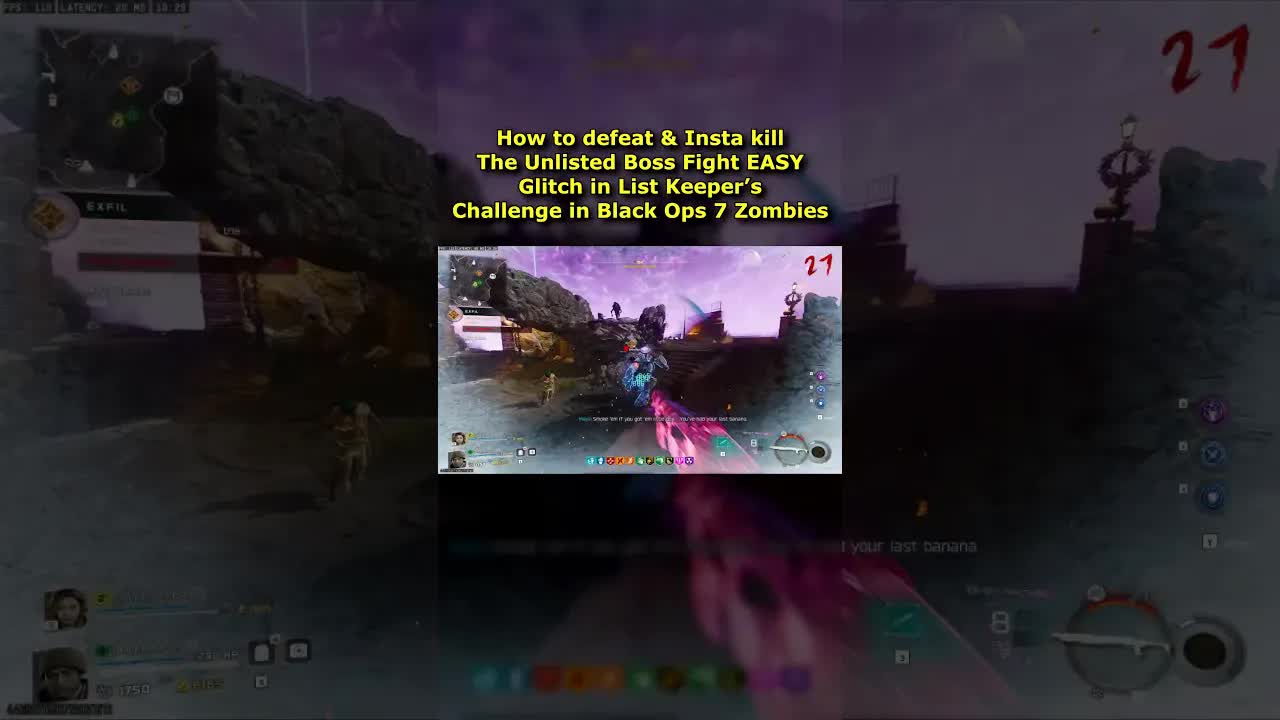 How to Insta Kill The Unlisted Boss Fight Glitch & Complete List Keeper’s Challenges BO7 Zombies