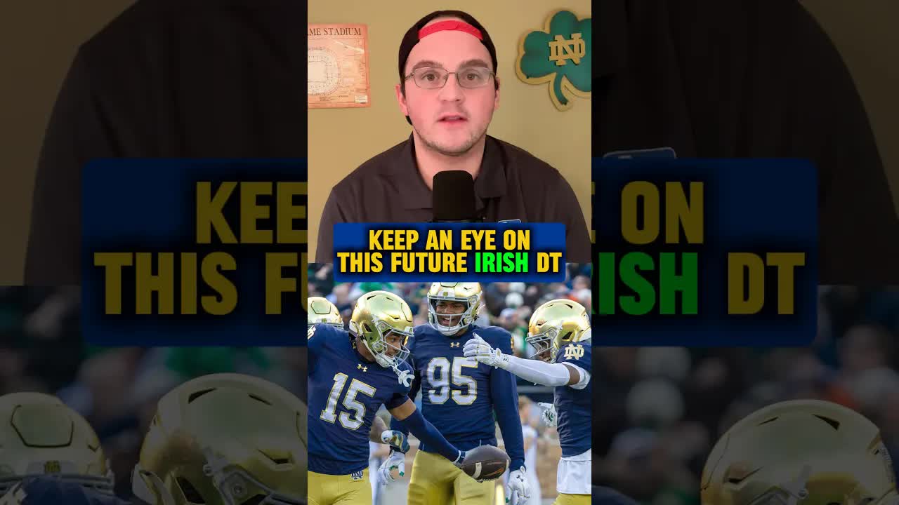 Look for Hola to make an impact from Day One with the #Irish 👀 #NotreDame #football #edit #shorts
