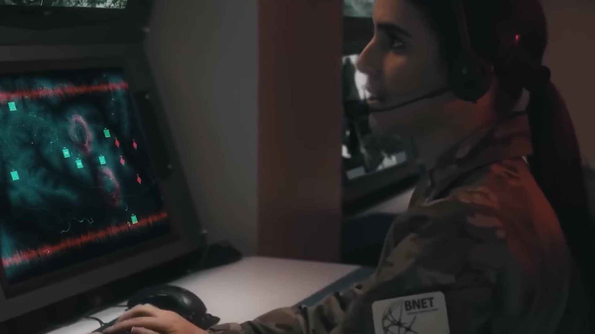 Patriot batteries defend against massive drone swarm