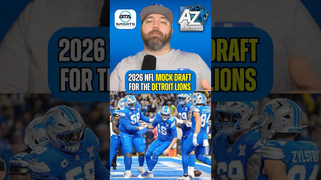 The #Lions could have a draft like this in 2026… #detroit #nfl #onepride