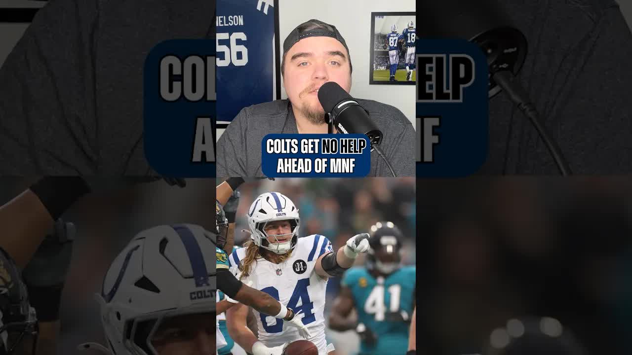 The #colts playoff chances got NO HELP in Week 16 ahead of their matchup against San Francisco