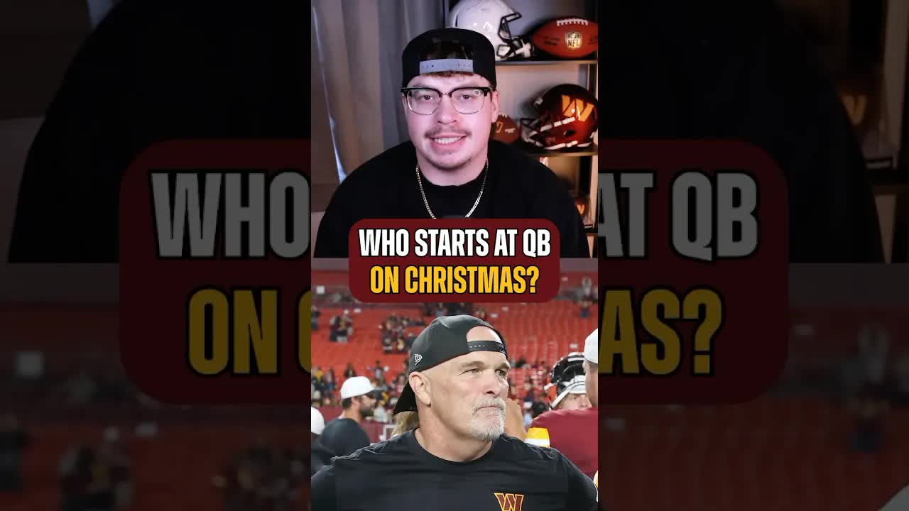 Who would you like to see the #Commanders play at QB on Christmas? #quarterback #christmas #nfl