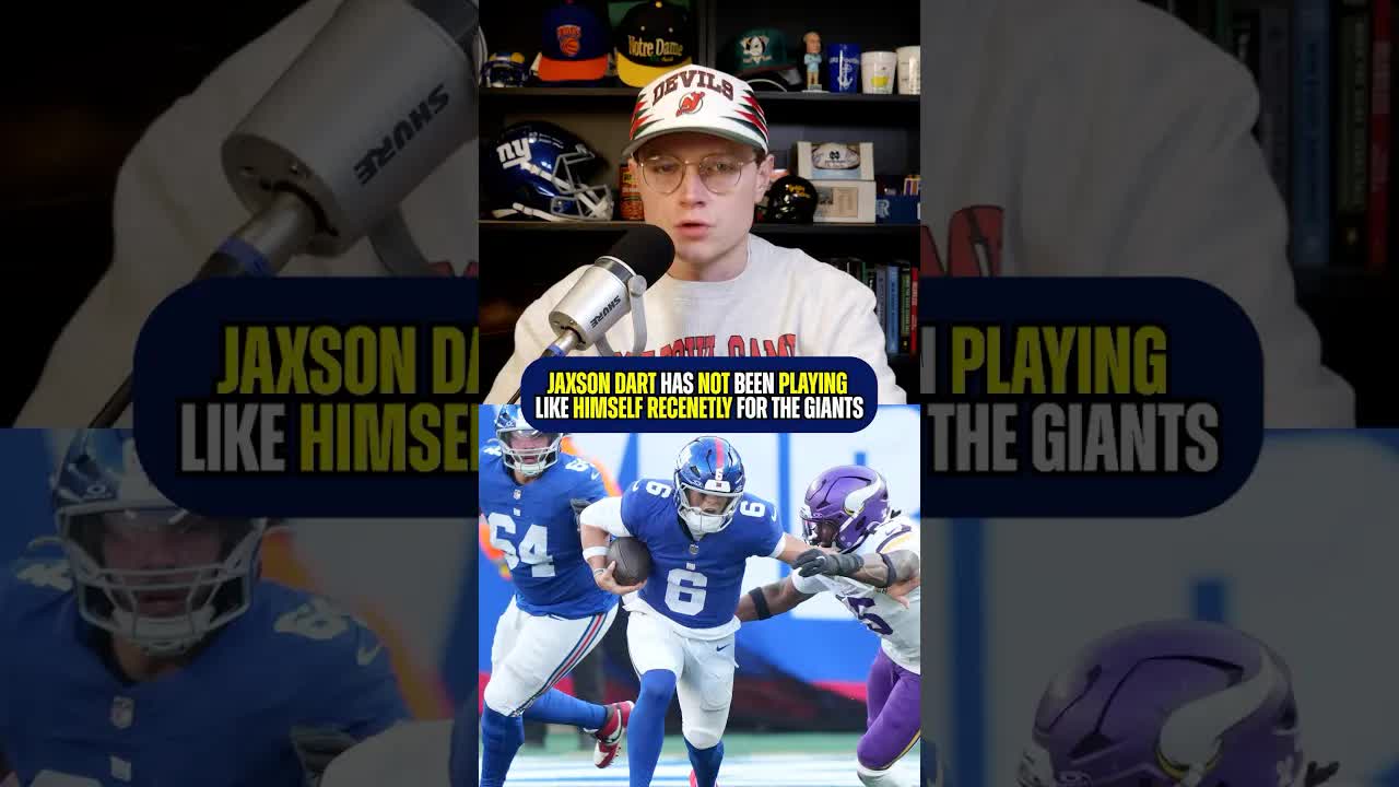 Should #Giants fans be worried about their Rookie QB? #newyorkgiants #atozsports #jaxsondart #nfl