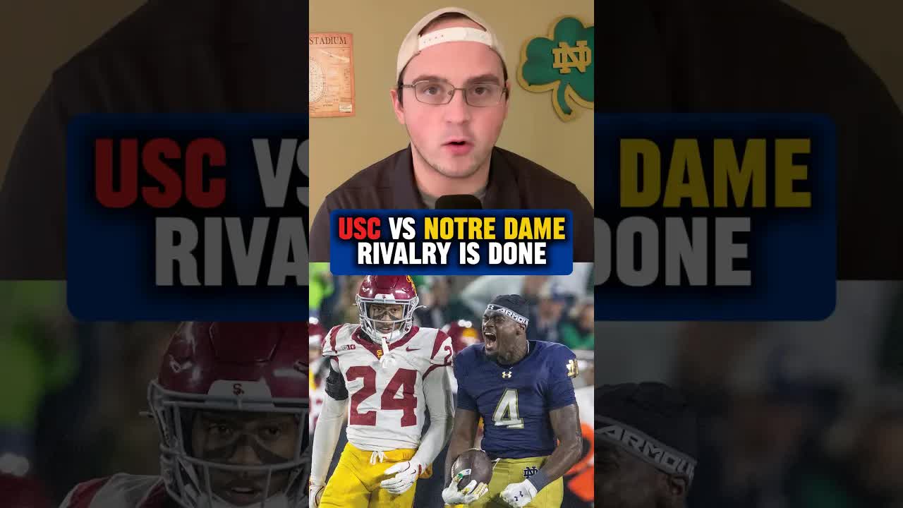 One of the greatest rivalries in sports is put on hold thanks to Lincoln Riley 👀 #NotreDame #edit