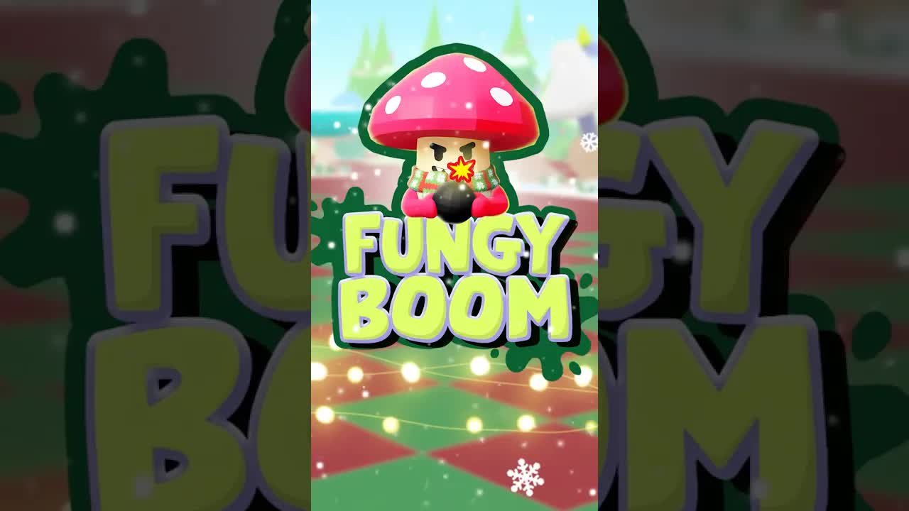Explore Exploding Mushroom Chaos in Fungy Boom Christmas Edition for FREE TODAY on Meta Horizon!